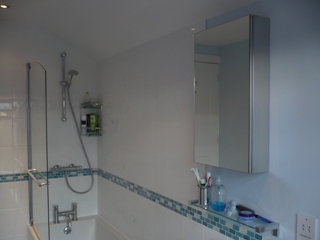 Completed bathroom